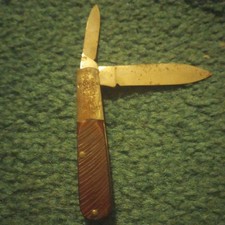 Boker 492Tree Brand Vintage 2-Blade Barlow Folding Pocket Knife picture
