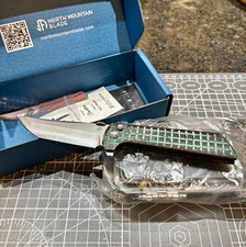 North Mountain Blade Chop 2 Shipwreck Button Lock Pocketknife SLD-MAGIC BNIB picture