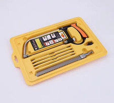 1set 8in1 Multi Purpose Hand Saw Kit with 6 Blades DIY Steel Tool - NEW picture