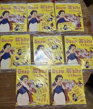 Panini Snow White Sticker Album Starter Set SEALED Disney Multilingual Lot 8 picture