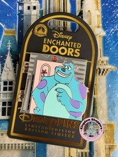2026 Disney Store Pin Enchanted Doors Monsters, Inc. Sulley & Boo LE 2500 picture
