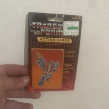 1985 Hasbro Transformers Action Cards Unopened Pack  picture