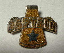 Older or Vintage Cheerleaders Captain Pin Cheer Leader picture