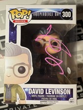 Jeff Goldblum Autograph Signed David Levinson Funko Pop Independence Day ACOA picture