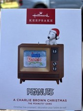 2026 Hallmark Peanuts Gang A Charlie Brown Christmas Ornament With Video SOLDOUT picture