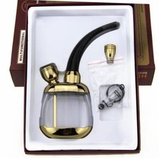 mini portable water tobacco smoking hookah pipes complete set retro shape picture