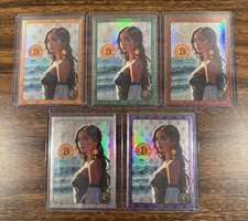 2025 Cardsmiths Currency Summer Set #SM-18 Bitcoin Gemstone Refractor Mini Set picture