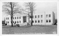 J22/ Goldendale Washington RPPC Postcard c1940s Klickitat County Court House 12 picture