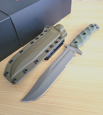 Halfbreed Blades Lg OD Infantry Gen 2 Fixed Knife 6.88