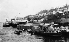Odessa from the harbour during the 1914-1918 war Historic Old Photo picture