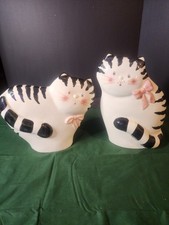 Albert E Price Vintage Porcelain Cat Figurines Adorable Whimsical 8