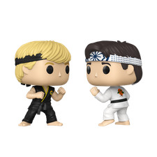Karate Kid Johnny & Daniel Funko Pop 2-Pack picture
