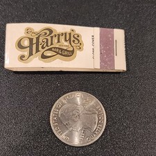 Harry's Bar & Grill Jungry Jose Newport Long Beach California Matches Match Box picture