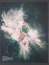 Magazine PRINT Rolex Day-Date 36 Green Aventurine Dial, President Bracelet picture