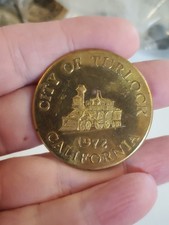 City of Turlock, California souvenir token 1972 picture