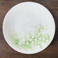 Vintage Favorite Bavaria 6” Porcelain Plate Lily of the Valley Floral EUC picture