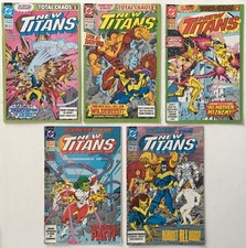 New Titans 90 91 92 97 98 Lot of 5 DC Comics 1992-1993 VF+ to VF/NM picture