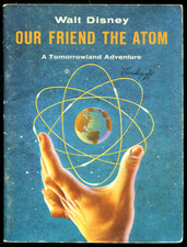 1959 Walt Disney Our Friend the Atom Tomorrowland Adventure Booklet picture