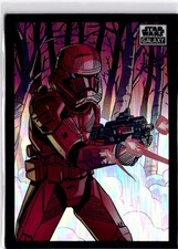 2022 Topps Chrome Star Wars Galaxy #84 Sith Trooper Refractor picture