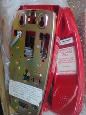 Vintage Rath Microtech Red Emergency Phone 2100-110RD Direct Dial Elevator Wall picture