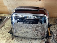 Vtg Toastmaster Model 1B24 Automatic Pop-Up Toaster Chrome Retro Deco WORKS picture