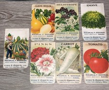 1920-40’s Flowers /Veg Seed Packets 