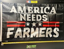 Farmers Flag FREE USA SHIP anfb Trump America Farm Beer Man Cave USA Sign 3x5' picture
