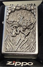 ZIPPO 2012 LIL DEVIL 3-D EMBLEM SURPRISE LIGHTER UNFIRED IN BOX H328 picture
