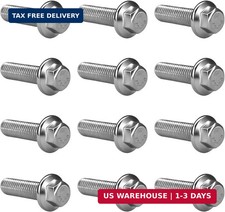 12PCS ES75120 5.3 LS Exhaust Manifold Bolts, 10.9 Header Bolts Exhaust Manifold picture