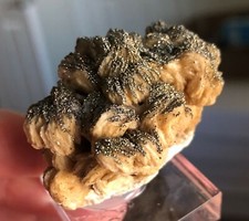 Fine Barite (Baryte) with Pyrite, Lubin Mine, Poland picture