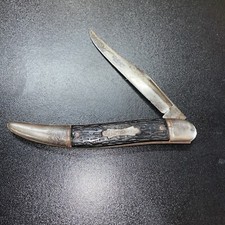 Vtg Colonial Prov USA Fish-Knife Pocket Knife Single Blade 5