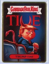 2016 Garbage Pail Kids Donald Trump Time Metal Card picture