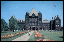 Vintage Provincial Parliament Buildings Toronto Ontario Canada Chrome Postcard picture
