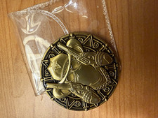 Usn Pirates of the Caribbean Pirate Skull Medallion Pin, Single picture