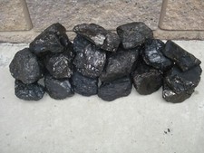 Anthracite Coal Pennsylvania EGG Coal Blacksmith Geological Teacher Sample 19 lb picture