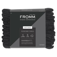 Fromm Softees Microfiber Hair 16 x 29 inches - 10 Count (Pack of 1), Black picture