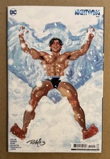 Nightwing #111 Robles Sweater Weather Variant Signed By Nick Robles picture