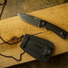 MTech USA Fixed Blade Full Tang Knife-G10 Handle & Kydex Sheath w/Ball Chain picture