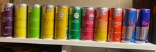 RED BULL JAPAN empty can x11 TOP-SEALED YELLOW Summer SPRING Green SUDACHI more picture