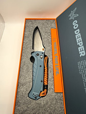 Benchmade Adira Drop Point Plain Edge Axis Lock Pocketknife picture
