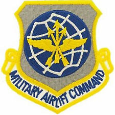 US AIR FORCE MILITARY AIRLIFT COMMAND - MAC SHIELD - SHOULDER PATCH picture