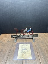 Vintage SILHOUETTES RURAL MAIL BOX SALESMAN SAMPLE picture