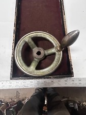 MACHINIST OkCb LATHE TOOLS MILL Machinist Large Hand Wheel Part for Machine picture