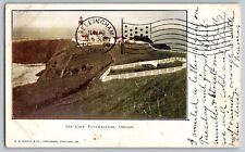 Oregon OR - Castles at Cape Foul Weather - Vintage Postcard - Posted 1908 picture