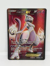 Mewtwo EX (158 Full Art) 158/162 Breakthrough Holo Pokémon, MP + picture