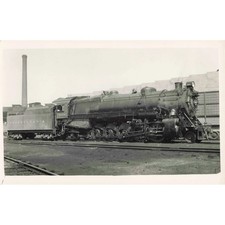 RPPC c1950s Pennsylvania Railroad Steam Locomotive 9849 Real Photo Postcard picture