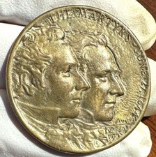 Prophet Joseph & Hyrum Smith Latter Day Saint Movement Medal, The Martyrs 1844 picture
