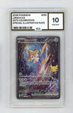 2026 Pokemon 30th Celebration Jirachi ex #155 Holo CCA 10 Gem Mint picture