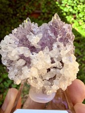 Quartz Var Amethyst From Naica Mine, Mexico , 40gm, 5cm picture