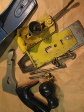 Stanley two tone  wood plane  picture